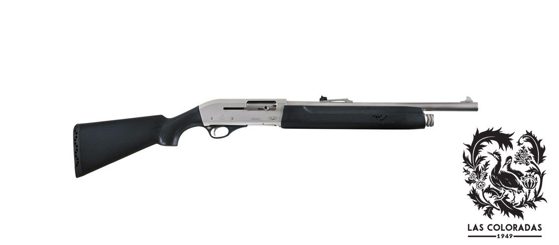 Escopeta Semiautomatica Akkar mod Stopping Power cal 12 Niquelada