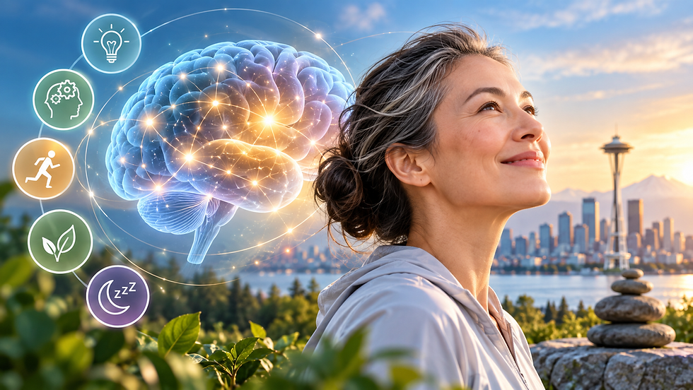 Brain Health Workshop: The Science of Staying Sharp, Energized & Focused as You Age