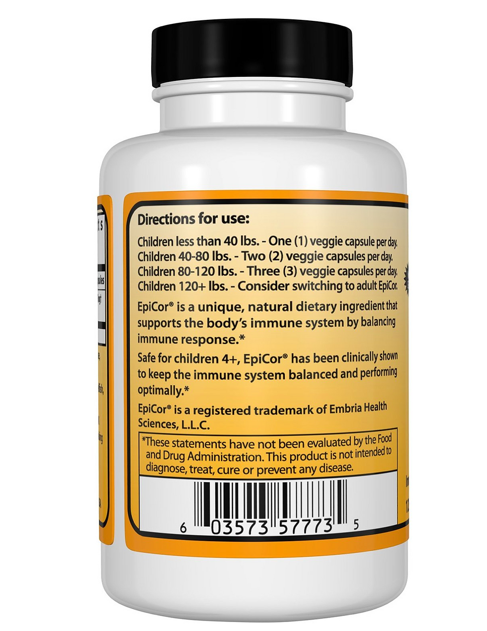 Thumbnail: EPICOR (IMMUNE PROTECTION) FOR KIDS, 125MG
