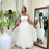 Thumbnail: WHITE TULLE DRESS WITH WHITE LINING