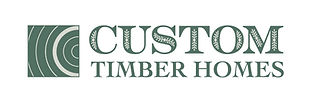 Custom Timber Homes Logo in Green
