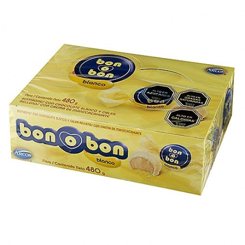 Bon o bon blanco | Oblea rellena | confiteriasfiesta.cl | confiteria