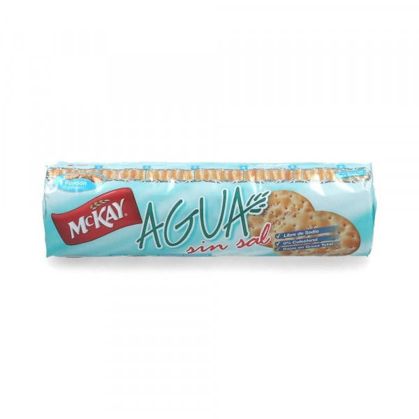 Galleta Agua sin Sal McKay | confiteriasfiesta.cl
