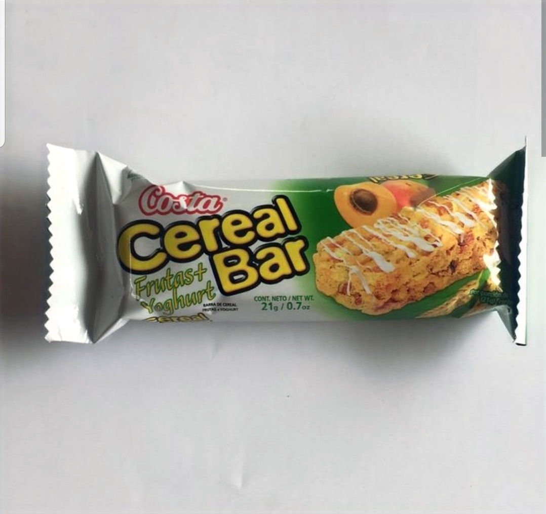Barrita de Cereal Bar  Costa | confiteriasfiesta.cl