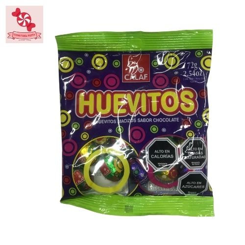 Huevitos de Chocolate Calaf – Bolsa 18 unidades | Confitería Fiesta