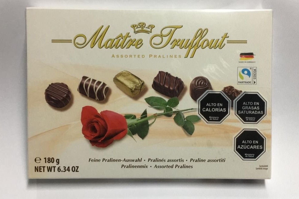 Caja de Bombones Pralines (180 grs)