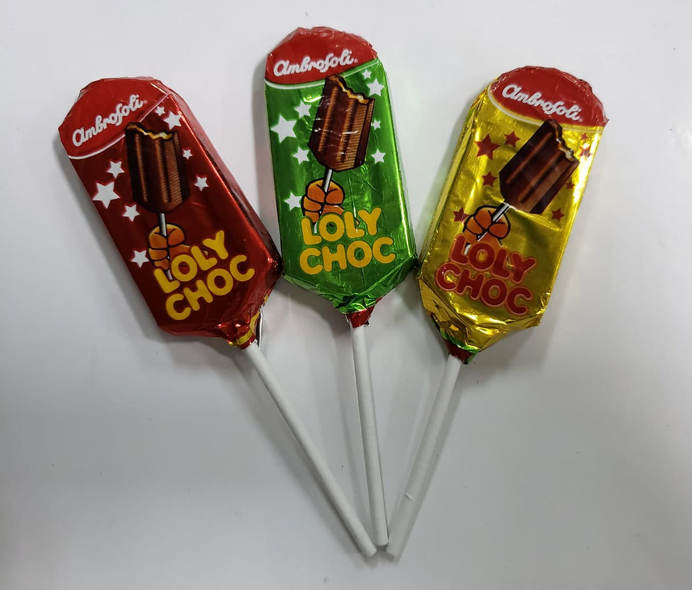Loly Choc Ambrosoli chocolate | confiteriasfiesta.cl