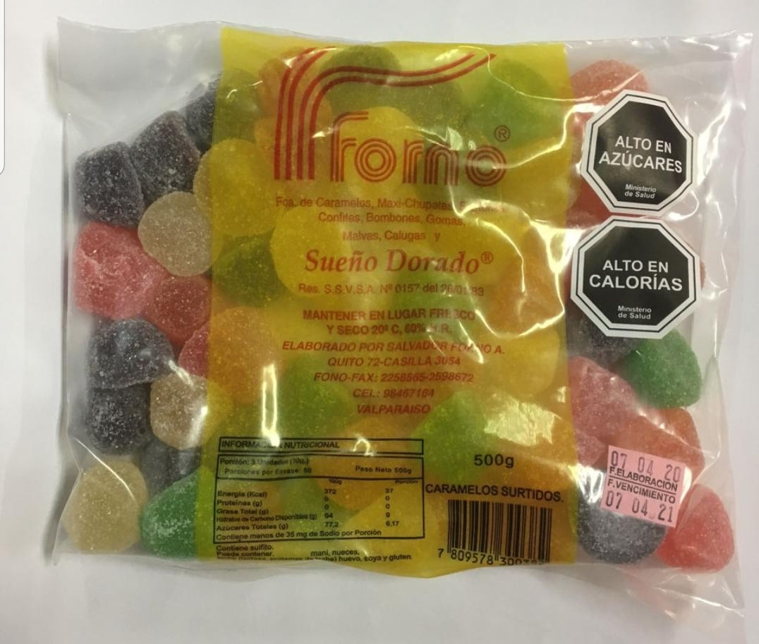 Gomitas frutal Forno | confiteriasfiesta.cl | confiteria | valparaiso