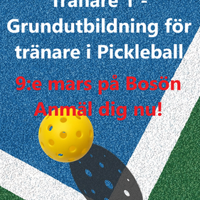 Anmäl dig till tränarutbildning!