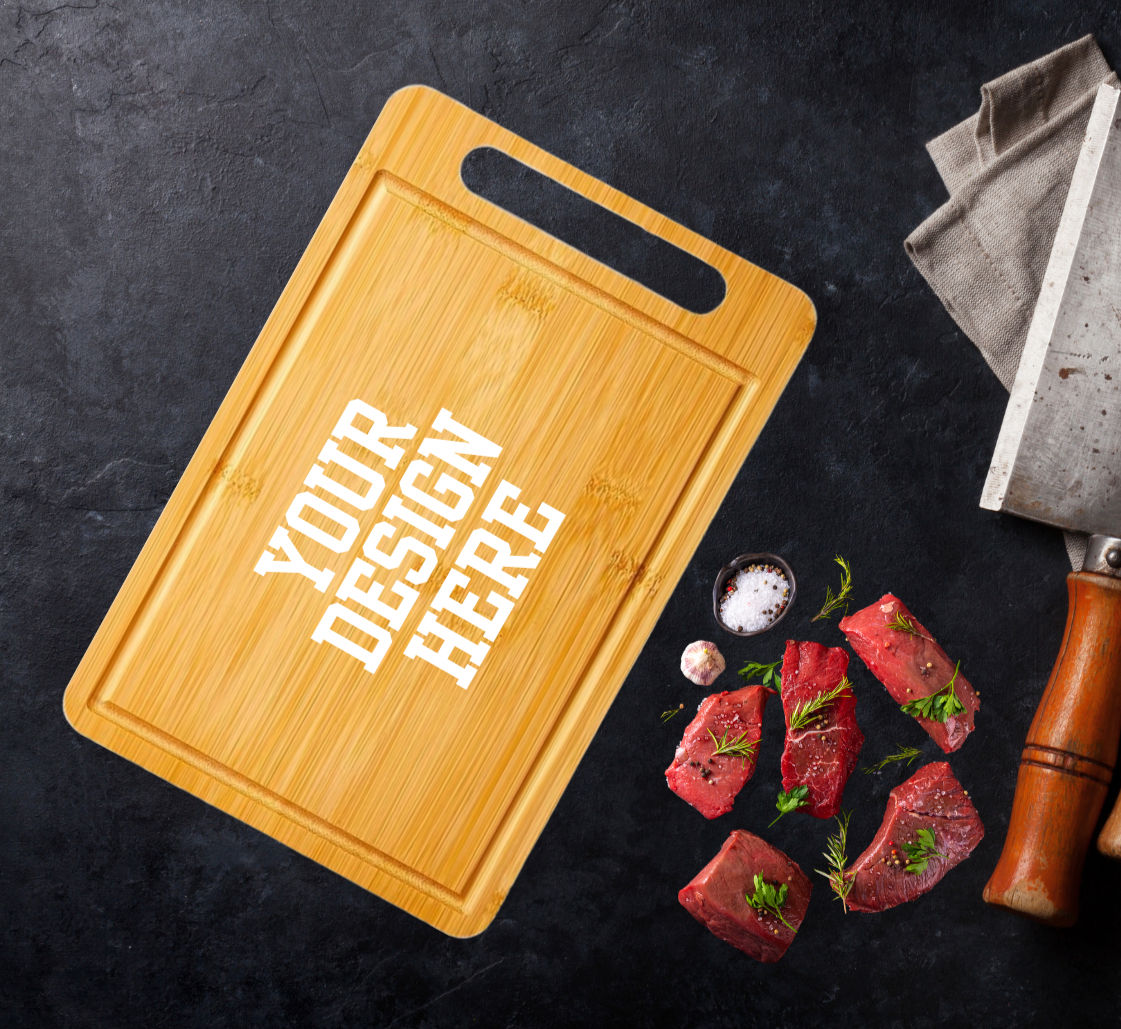 Bamboo Cutting Board-Customize Your Own Design