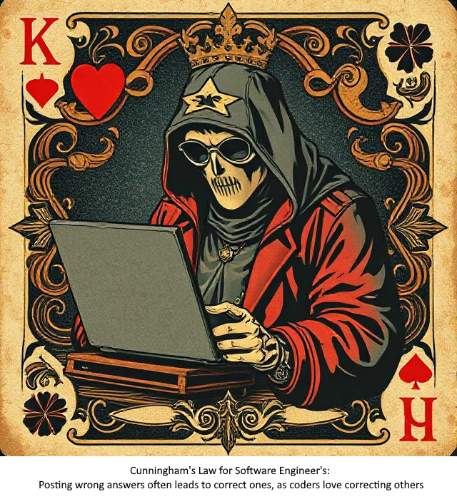 Cunningham's Law for Software Engineer's: 
Posting wrong answers often leads to correct ones, as coders love correcting others