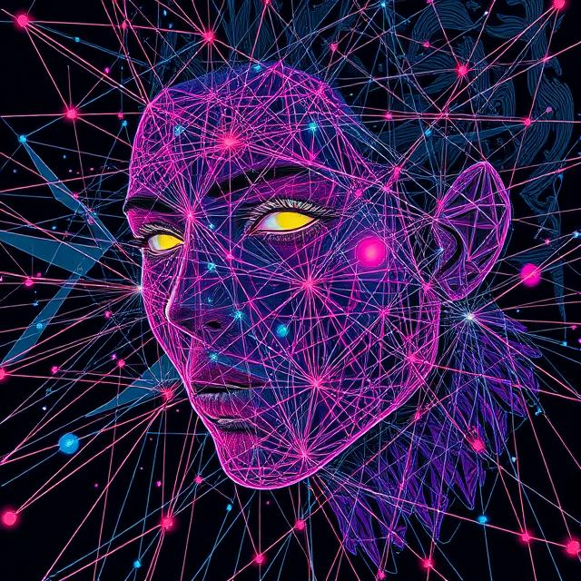 Connected dots