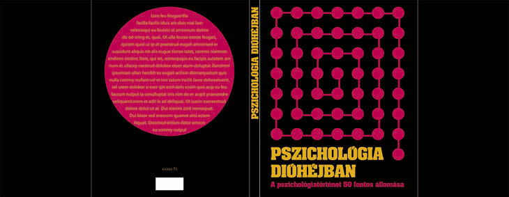Pszichológia dióhéjban borítóterv