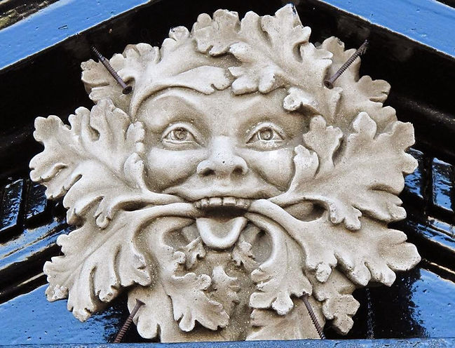 beard flower green man bradwell on sea.j