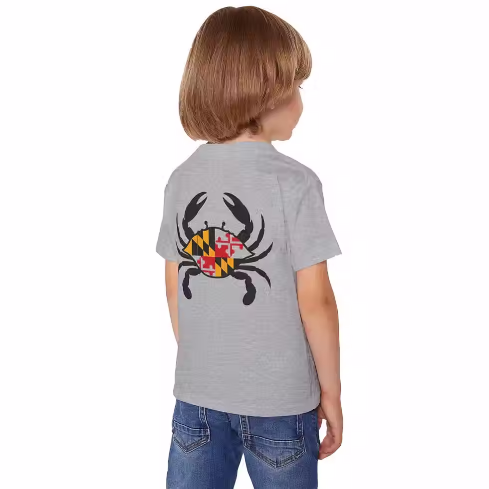 MD Flag Short sleeve shirt (toddlers/kids)