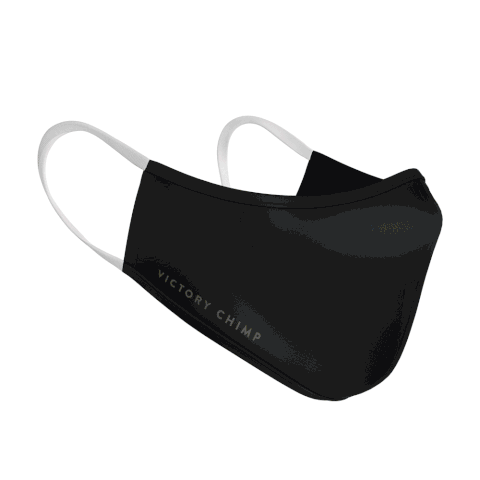 Victory-Chimp-Covid-Face-Mask-Square-Whi