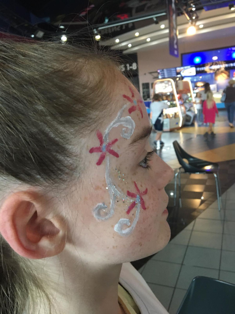 Flower Face Paint