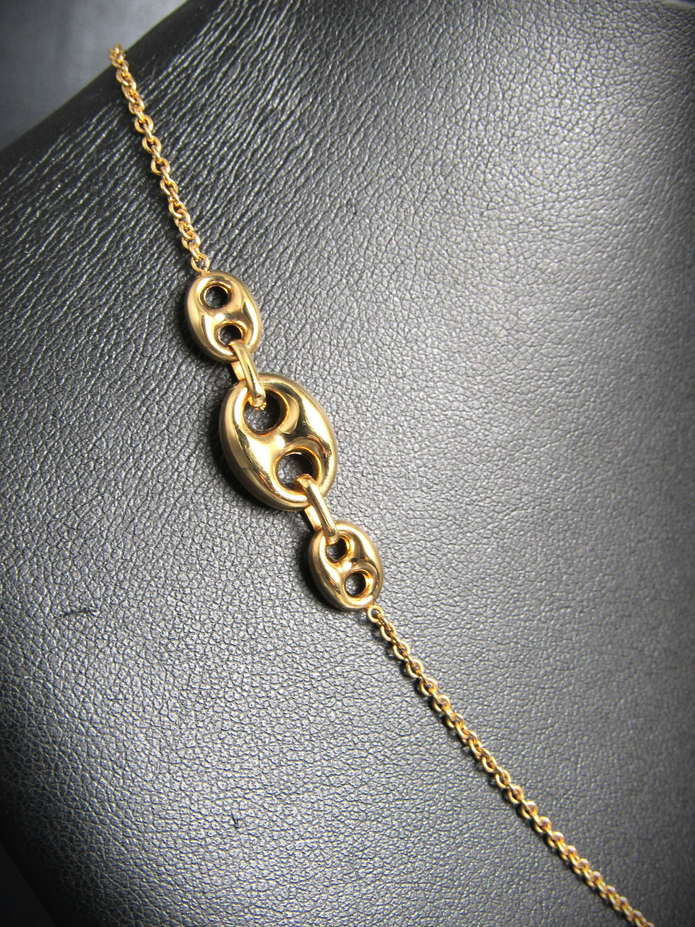 Thumbnail: 14KT Yellow Gold Link Chain Necklace
