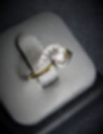 Thumbnail: 14KT White And Yellow Gold Diamond Ring