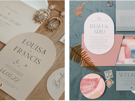 Top 5 wedding stationery trends for 2023