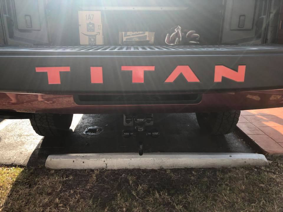 Thumbnail: 2016+ Nissan TITAN Tailgate Cap Inlay/Decal