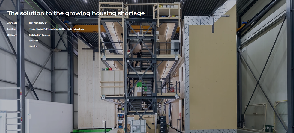 3 storey energy neutral modular