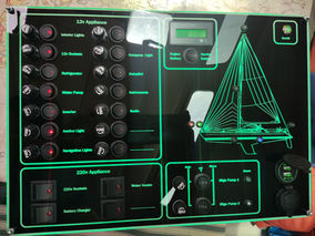 boat custom control panel