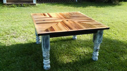 Rustic dining table
