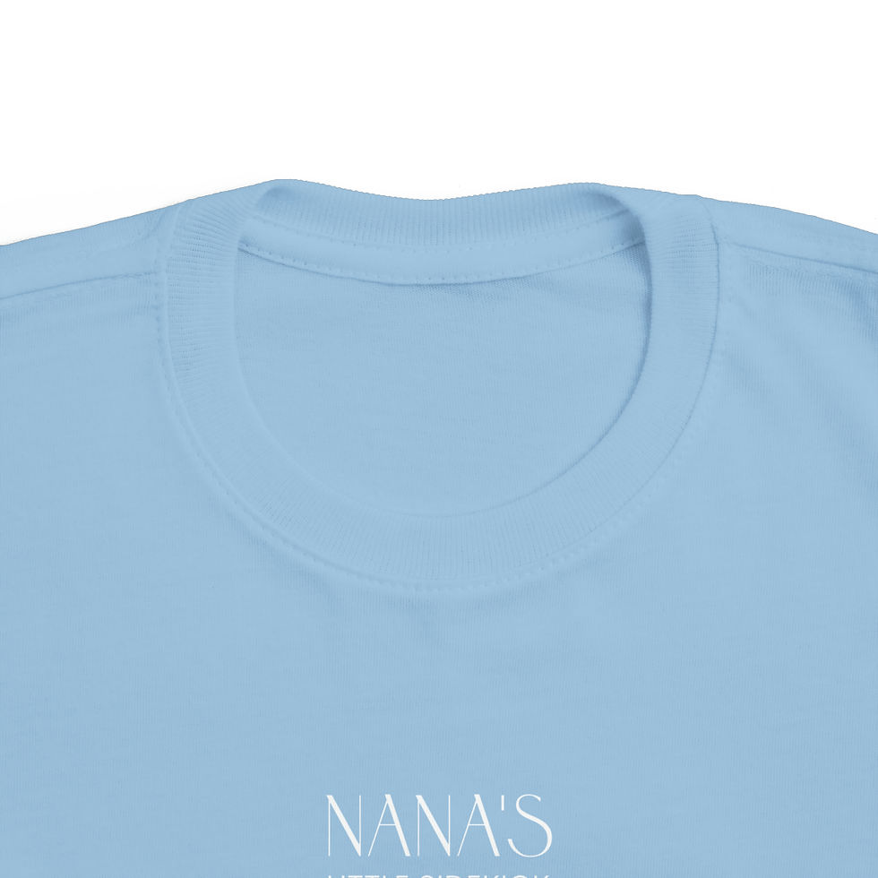Thumbnail: Toddler's Fine Jersey Tee - Nana's Little Sidekick