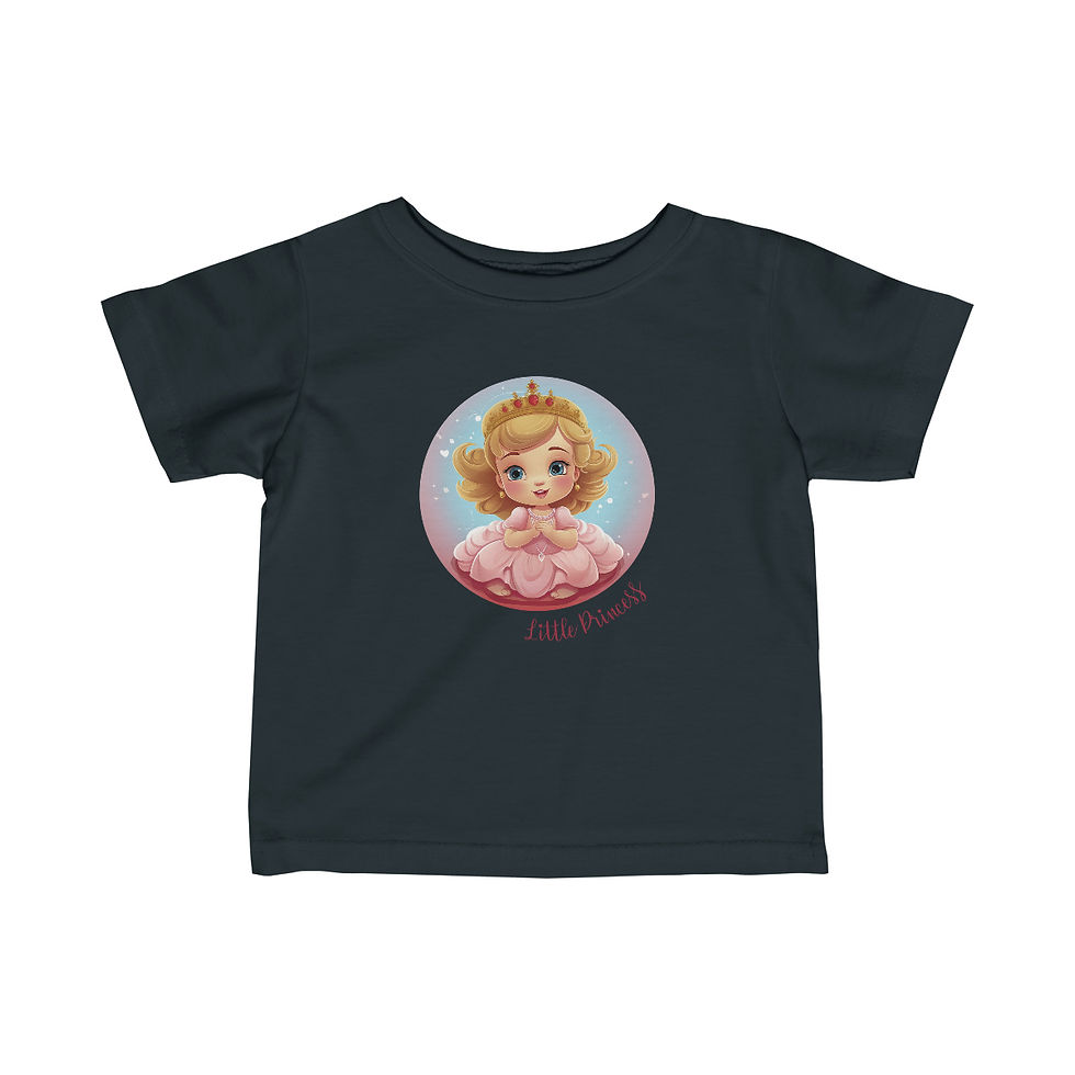 Thumbnail: Infant Fine Jersey Tee - Little Princess