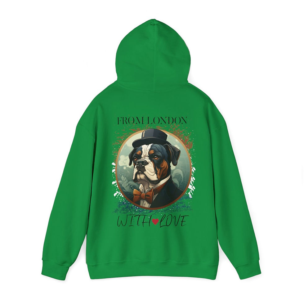 Thumbnail: Unisex Heavy Blend™ Hooded Sweatshirt - From London With Love