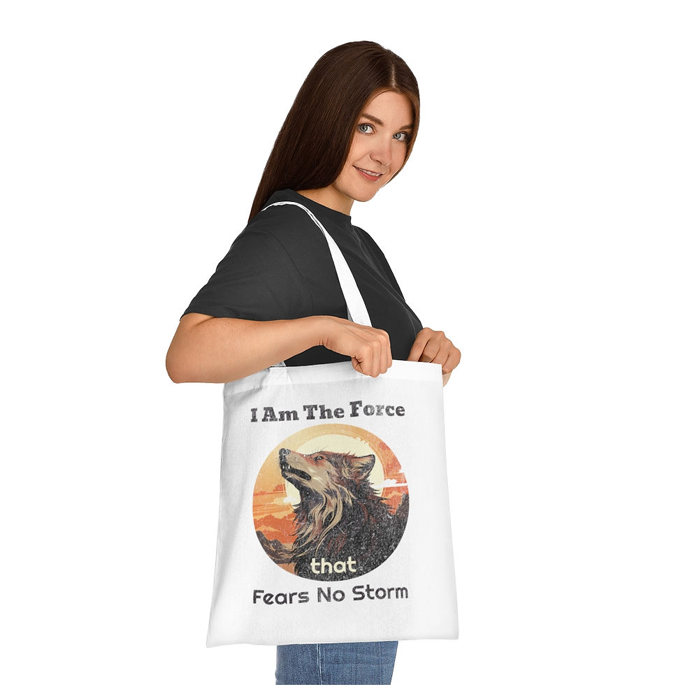 Thumbnail: Cotton Tote - I Am The Force That Fears No Storm