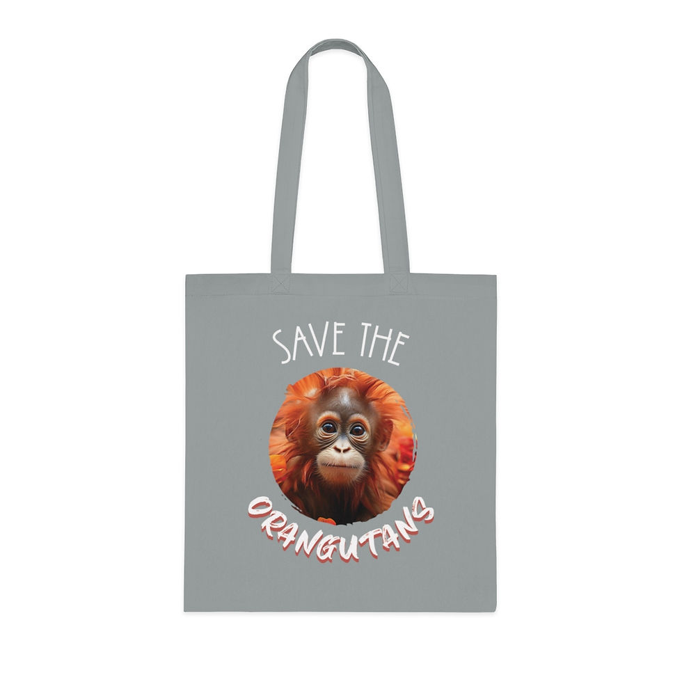 Thumbnail: Cotton Tote - Save The Orangutans
