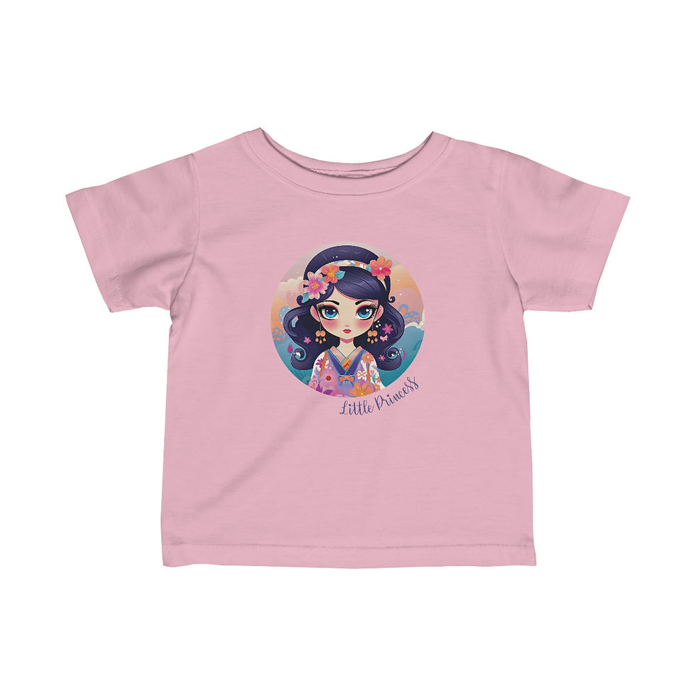 Thumbnail: Infant Fine Jersey Tee - Little Princess