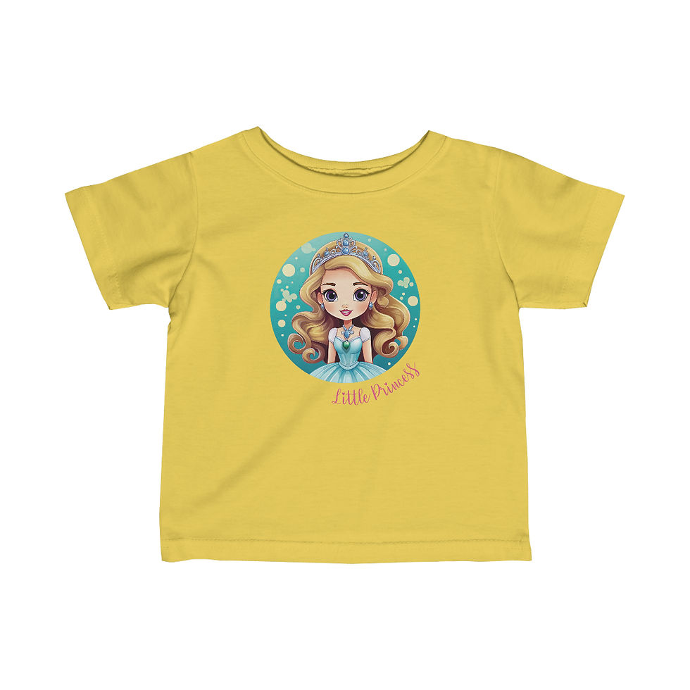 Thumbnail: Infant Fine Jersey Tee - Little Princess
