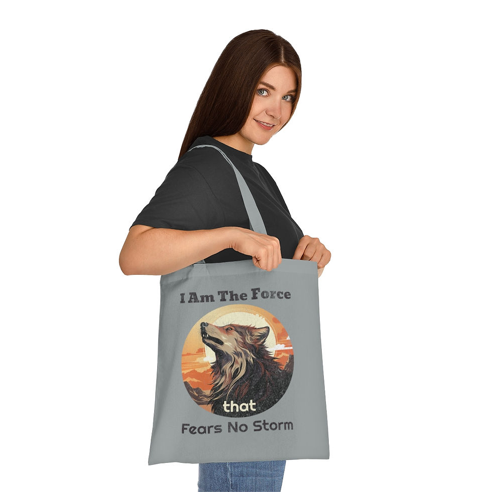 Thumbnail: Cotton Tote - I Am The Force That Fears No Storm