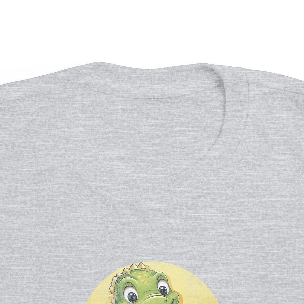 Thumbnail: Toddler's Fine Jersey Tee - Dino-mite Kid!