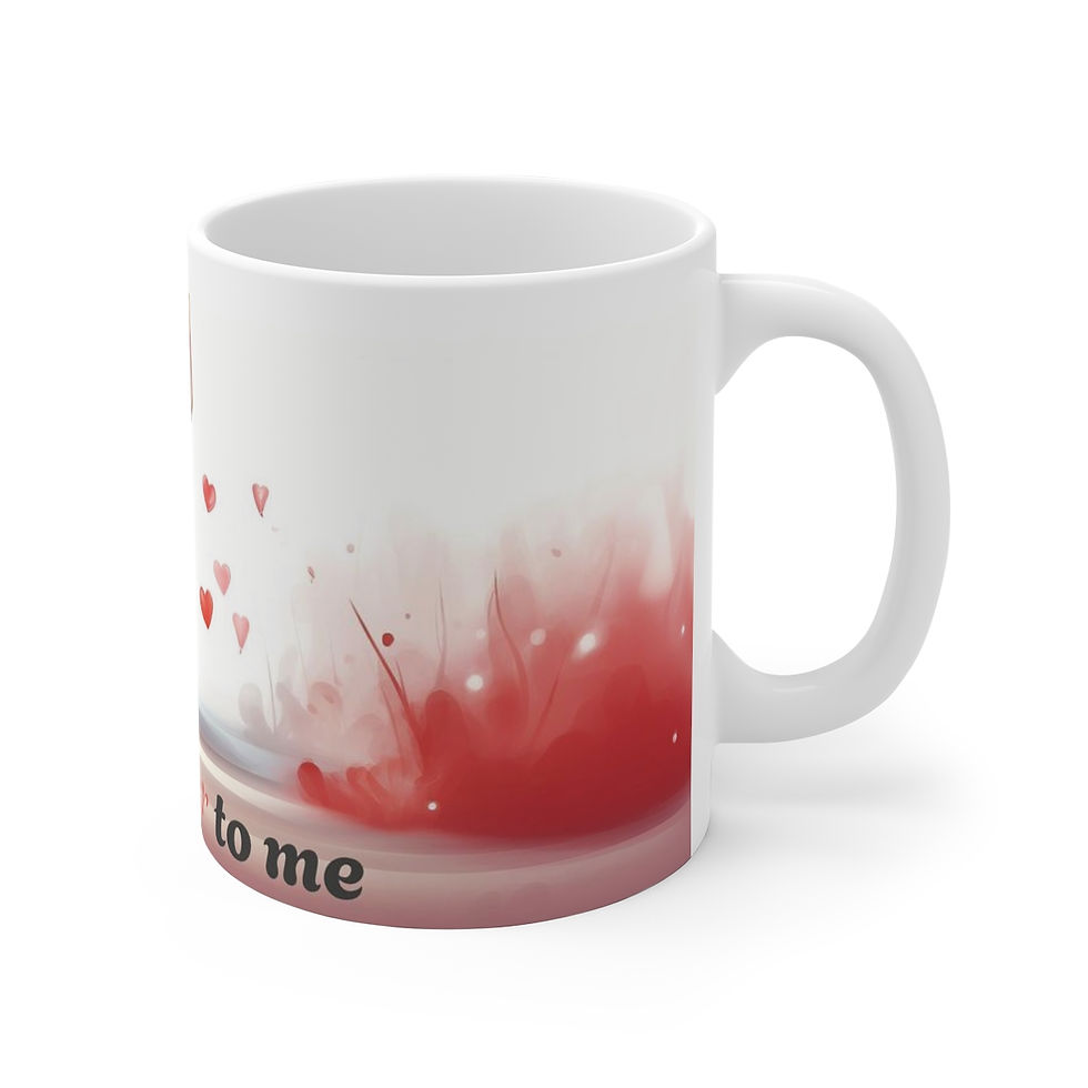 Thumbnail: 11oz White Mug - You're So Deer To Me