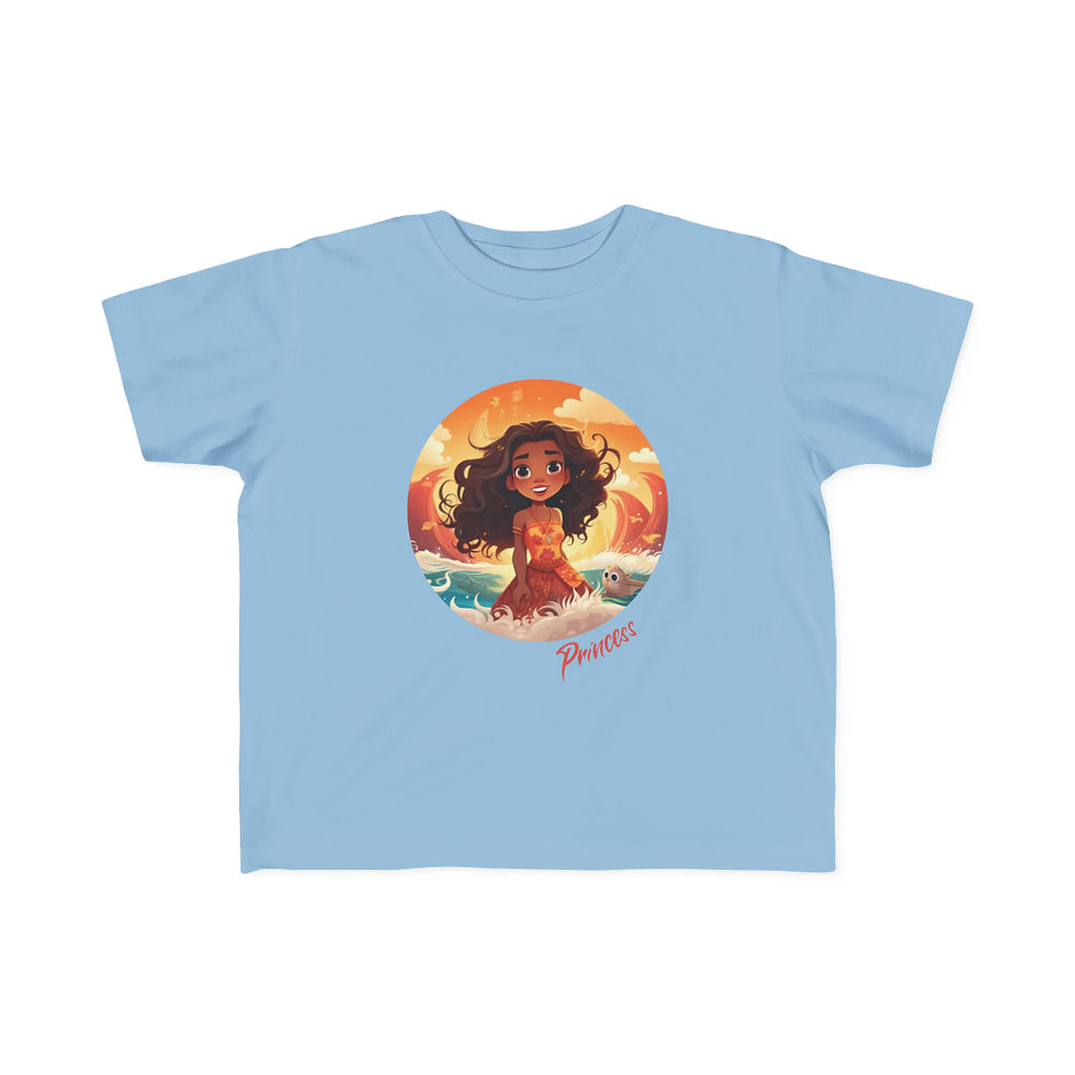Thumbnail: Toddler's Fine Jersey Tee - Princess