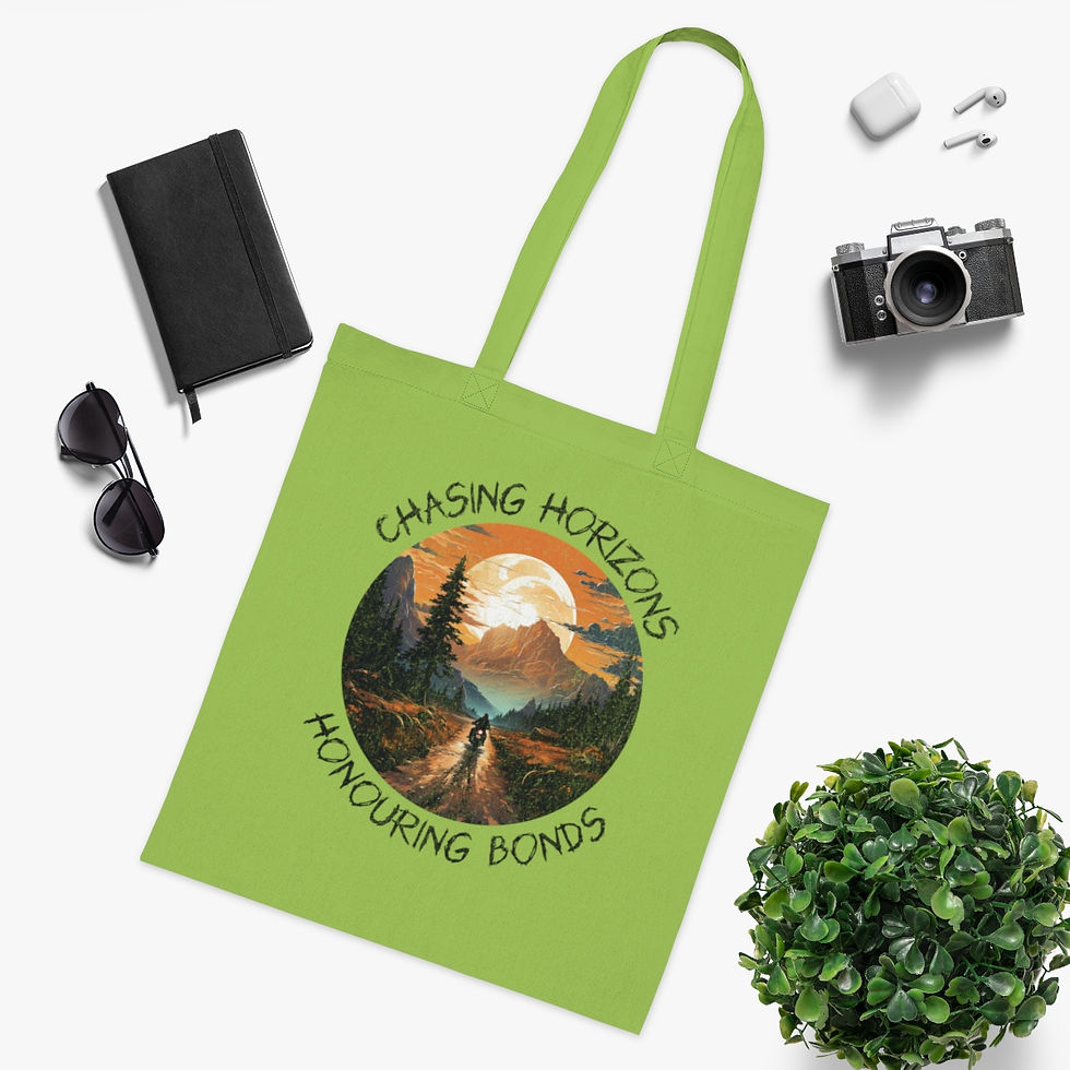 Thumbnail: Cotton Tote - Chasing Horizons, Honouring Bonds