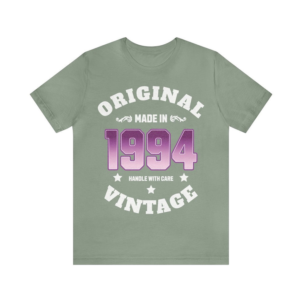 Thumbnail: Unisex Jersey Short Sleeve Tee - Made In 1994
