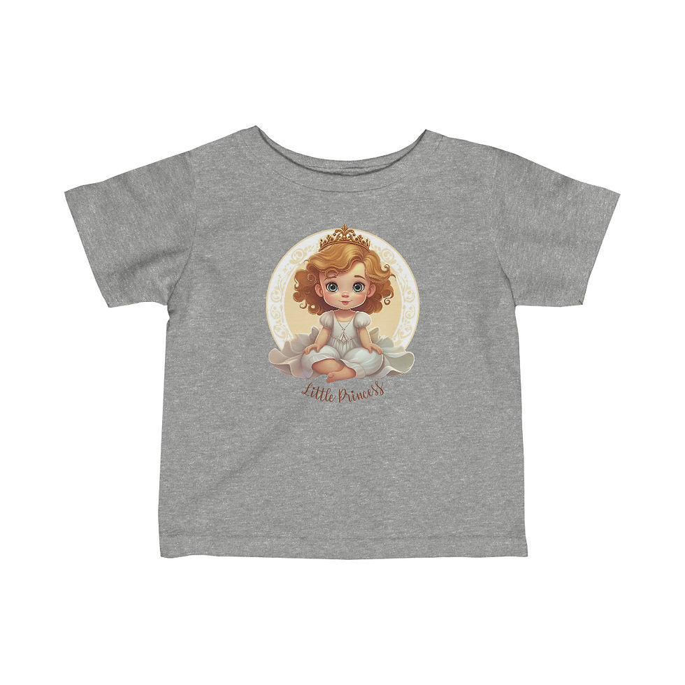Thumbnail: Infant Fine Jersey Tee - Little Princess