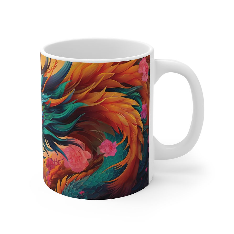 Thumbnail: 11oz White Mug - Year of the Dragon