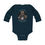 Thumbnail: Infant Long Sleeve Bodysuit - Born To Ride, Just Like Daddy