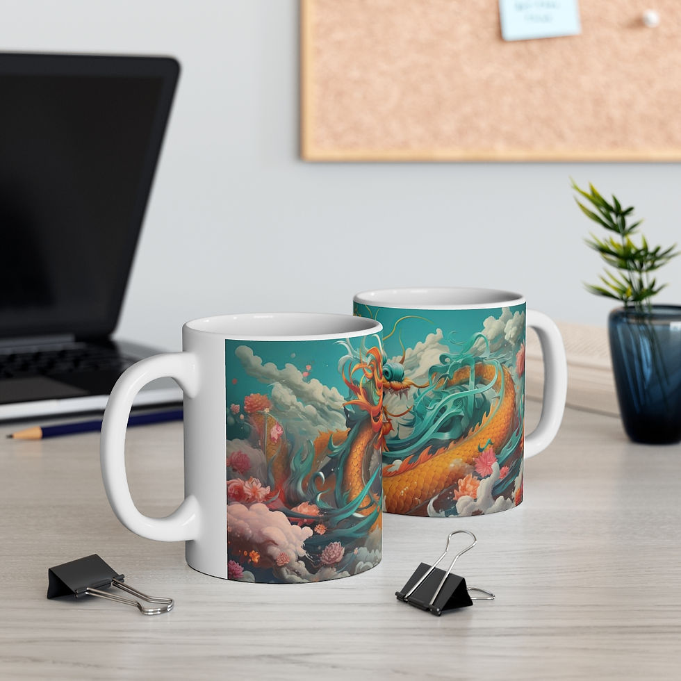 Thumbnail: 11oz White Mug - Year of the Dragon
