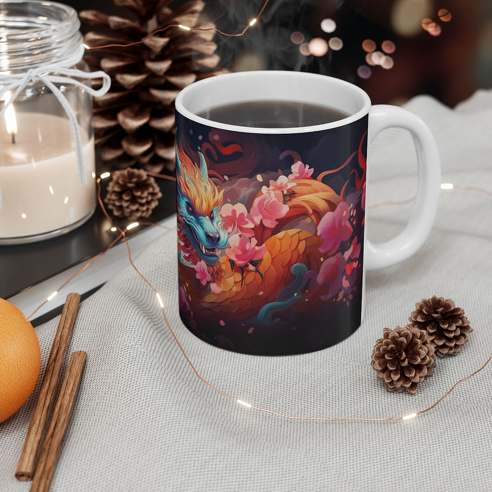 Thumbnail: 11oz White Mug - Year of the Dragon
