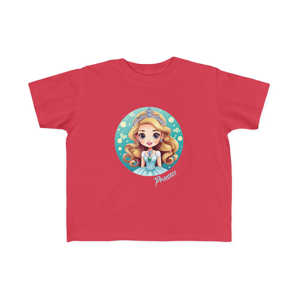 Thumbnail: Toddler's Fine Jersey Tee - Princess