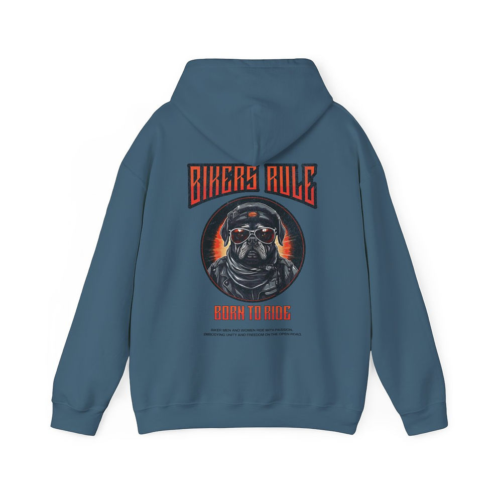 Thumbnail: Unisex Heavy Blend™ Hooded Sweatshirt - Bikers Rule