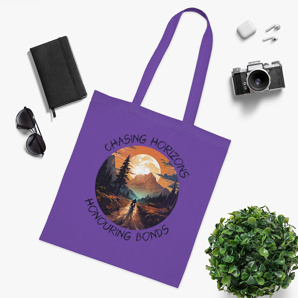Thumbnail: Cotton Tote - Chasing Horizons, Honouring Bonds