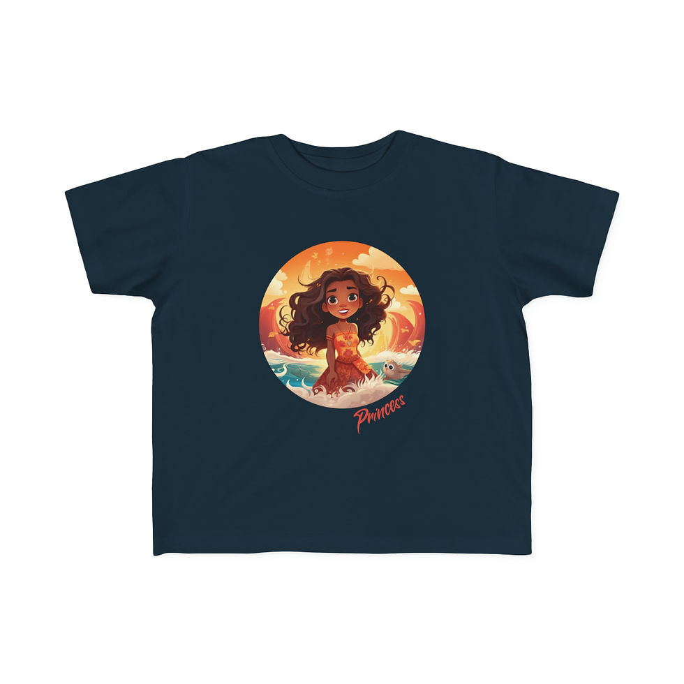 Thumbnail: Toddler's Fine Jersey Tee - Princess